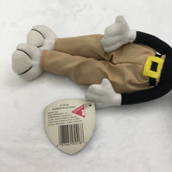 Vintage 1998 Warner Brothers Store Yakko Animaniacs Bean Bag Plush Doll NWT - Picture 5 of 5